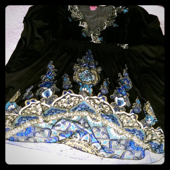 She SCOOL butterfly arm dress sz 22 (2x) - Picture 1 of 3